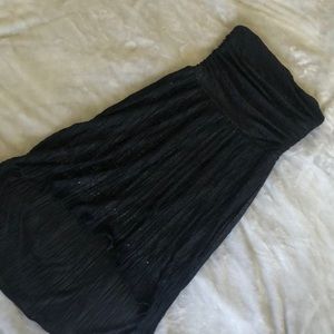 Express Dress - Strapless - size 8 black